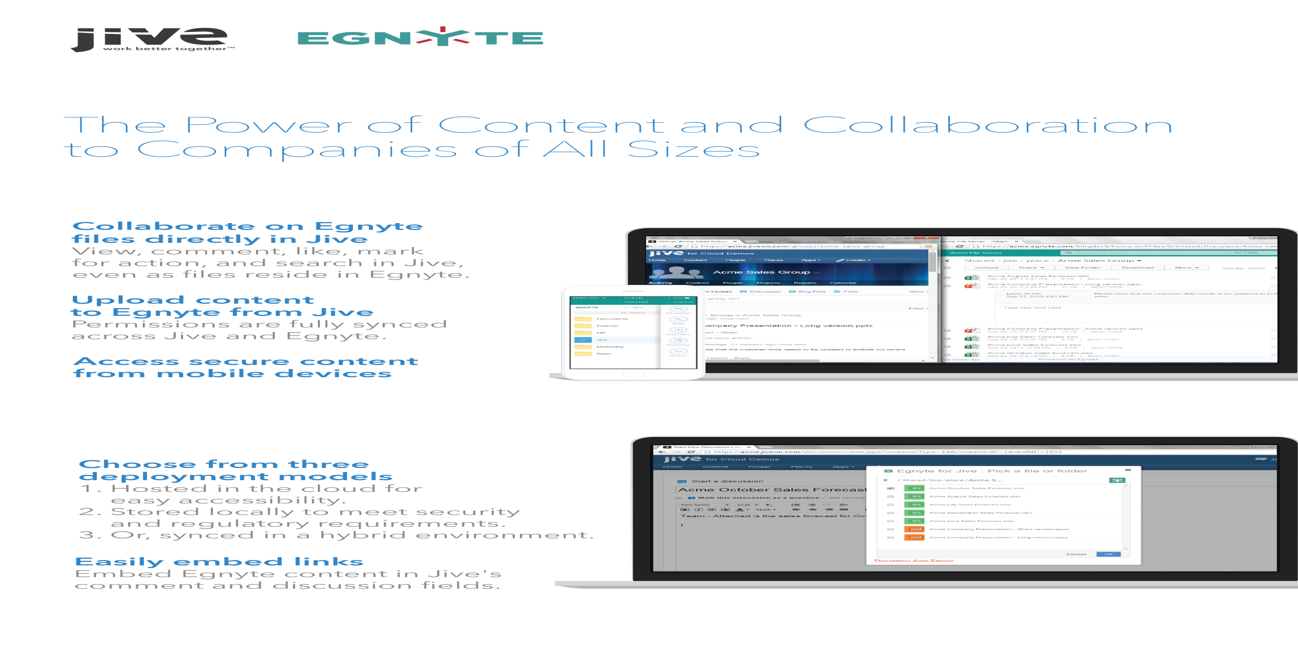 Bringing Content & Collaboration To Companies of All Sizes