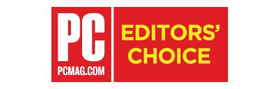 PC MAG Editors Choice 4.5 Stars