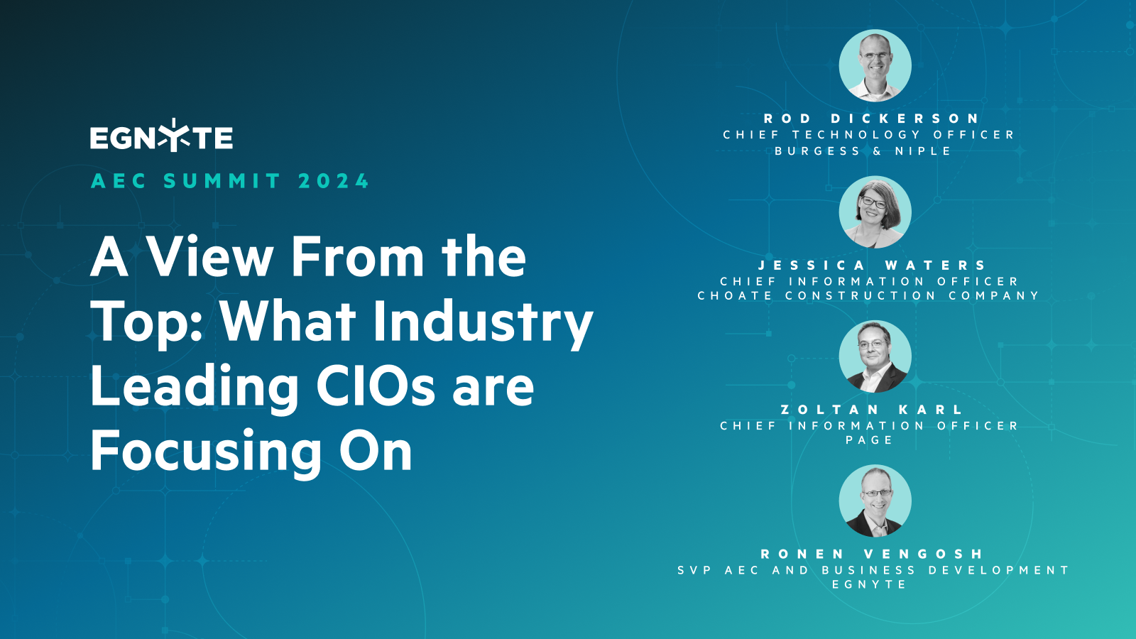 A View from the Top: What Industry Leading CIOs are Focusing On