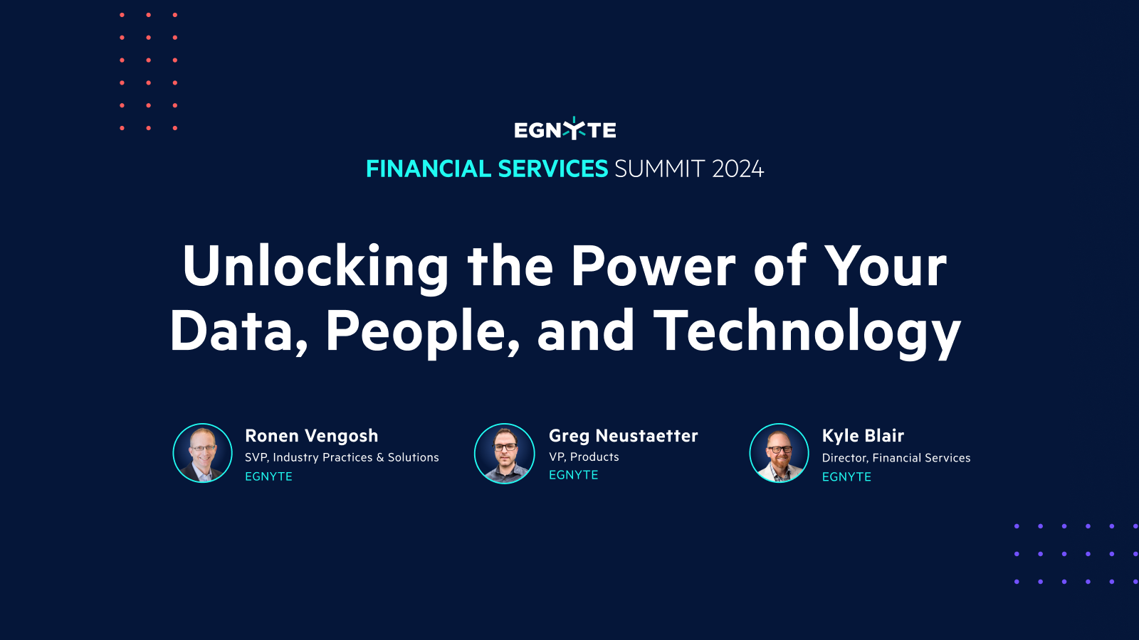 Unlocking the Power of Your Data, People, and Technology