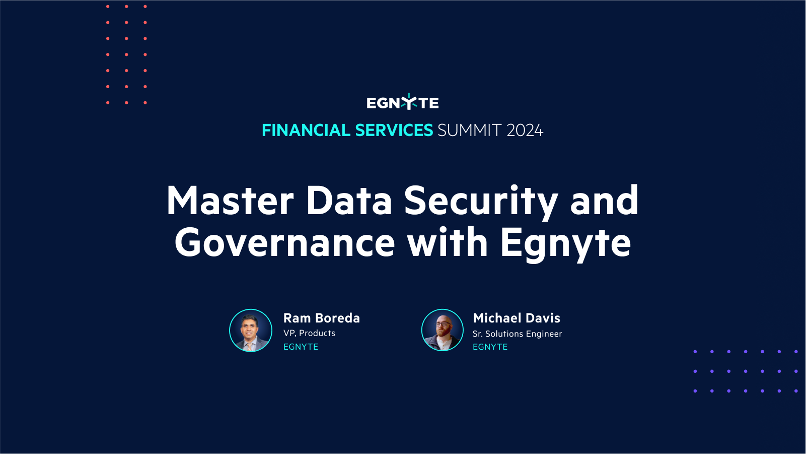 Master Data Security and Governance with Egnyte