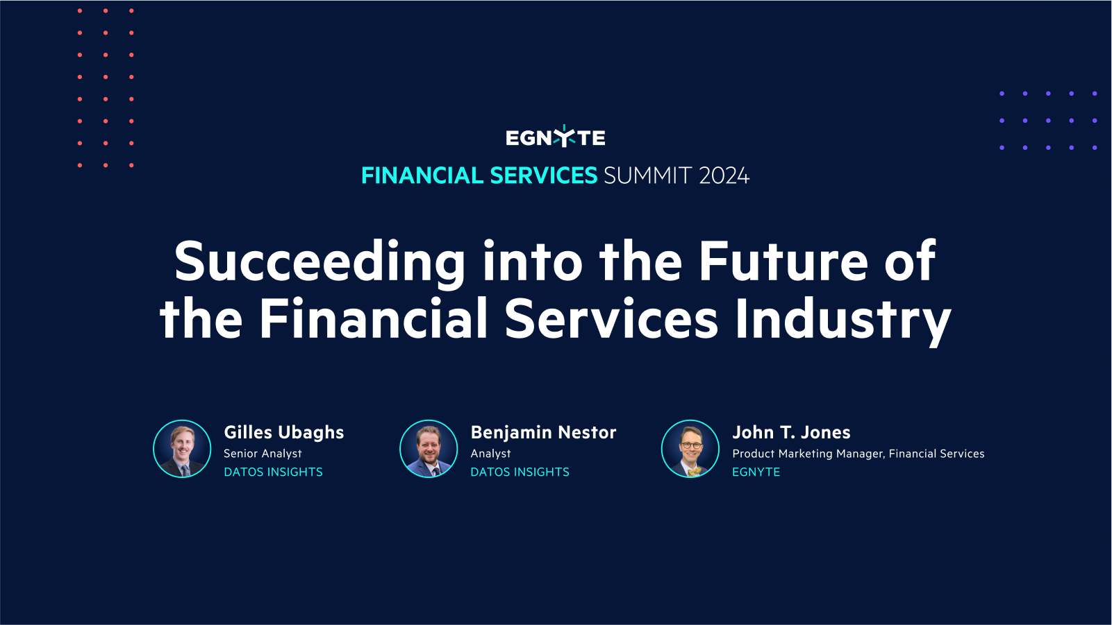 Succeeding into the Future of the Financial Services Industry