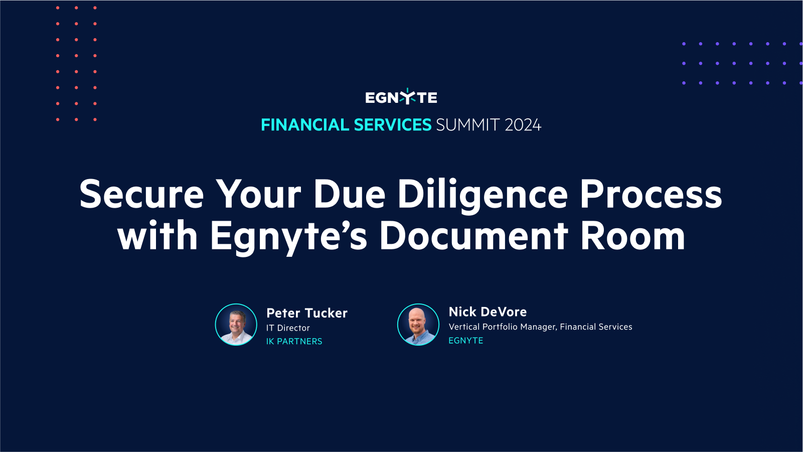 Secure Your Due Diligence Process with Egnyte’s Document Room