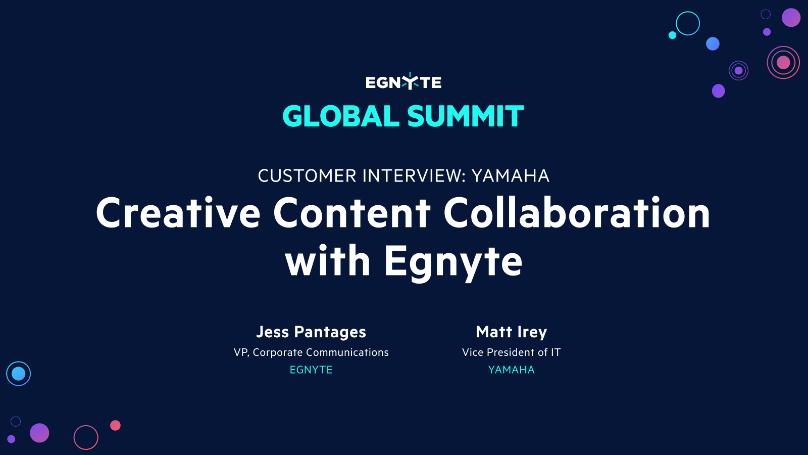 Customer Interview: Yamaha Creative Content Collaboration with Egnyte