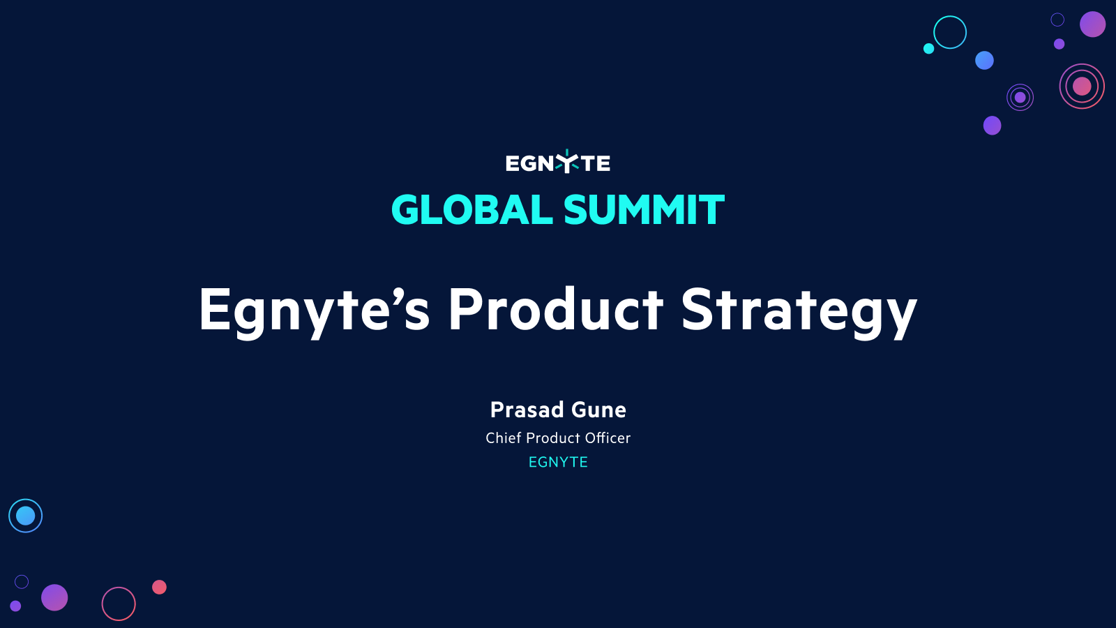 Egnyte's Product Strategy