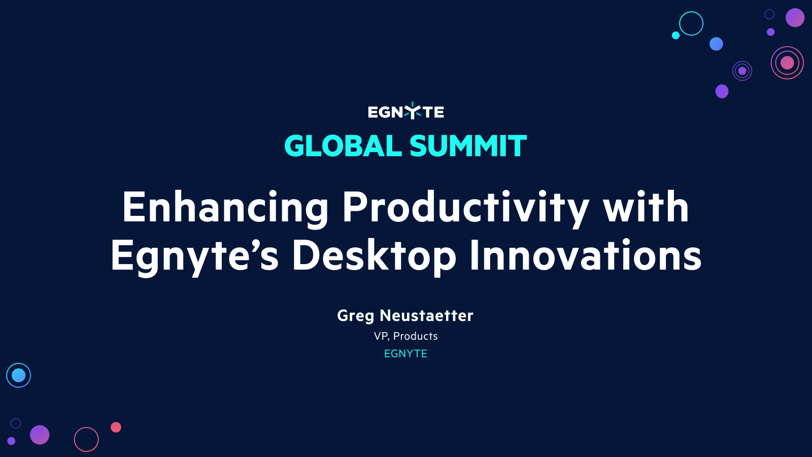 Enhancing Productivity with Egnyte’s Desktop Innovations