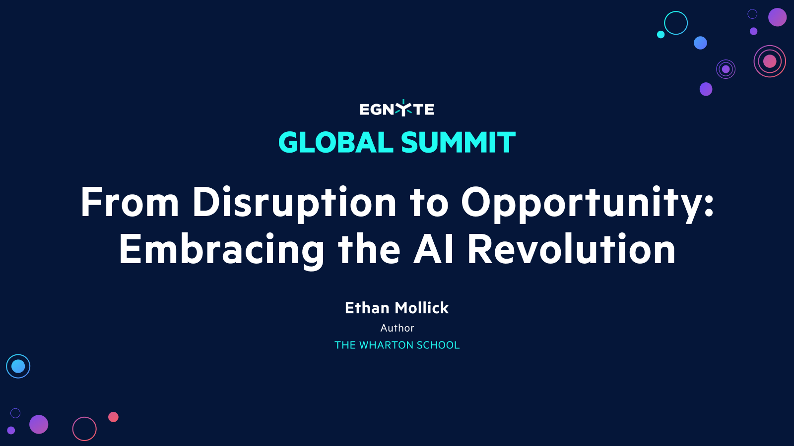 From Disruption to Opportunity: Embracing the AI Revolution