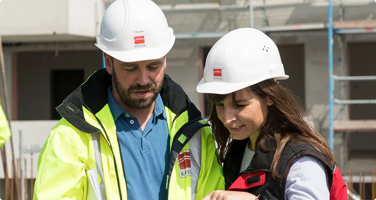 Construction professionals on site | Egnyte